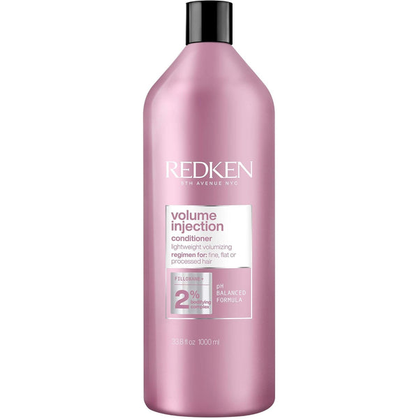 Redken Volume Injection Conditioner | Hair Volumizer For Fine Hair | Detangling and Volumizing | 33.8 Fl Oz
