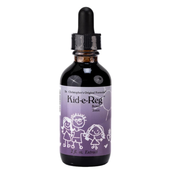 Christopher's Original Formulas Kid-e-Reg Bowel Tonic – Herbal Formula for Kids – Great Taste – 2 oz