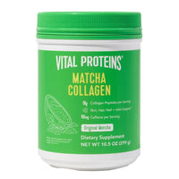 Thumbnail for Vital Proteins Matcha Collagen Peptides Powder Supplement, Matcha Green Tea Powder, 10.5 oz, Original Flavored