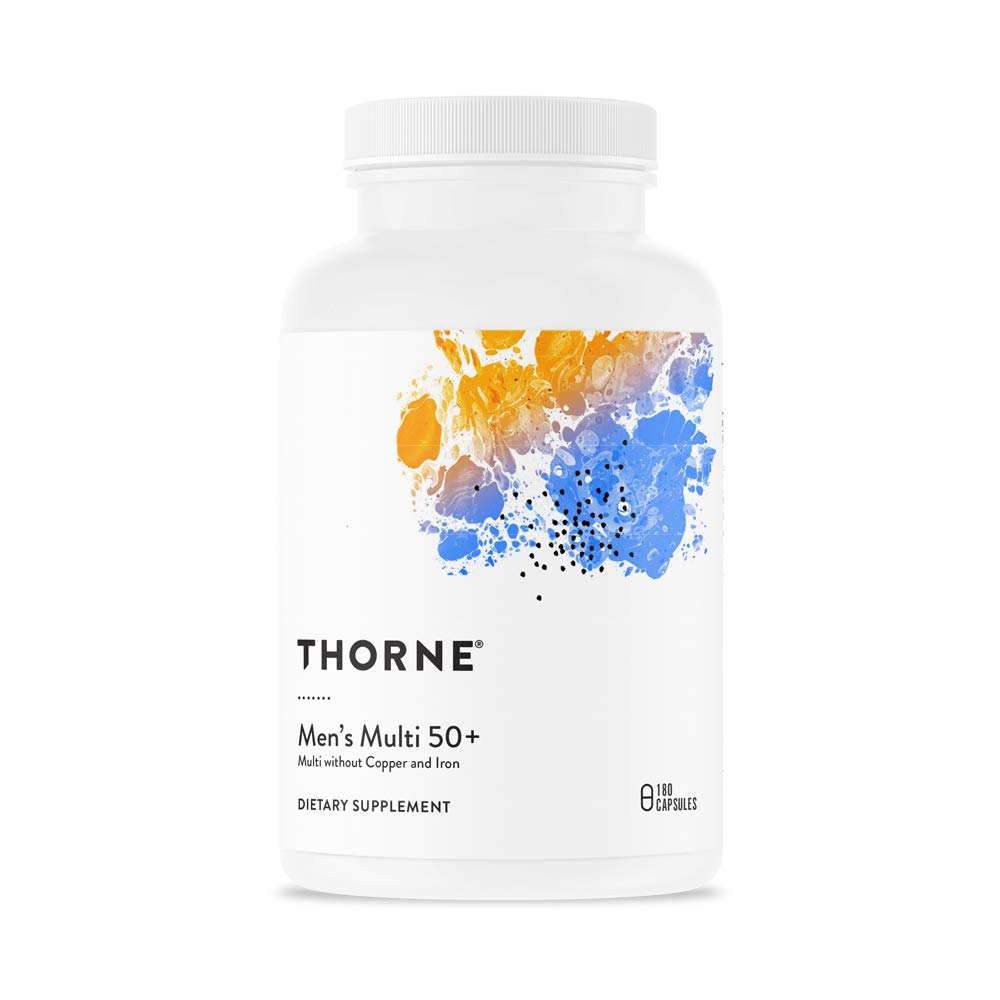 THORNE - Active Aging Multivitamin Bundle - Tailored Nutrition for Men & Women 50+ - 30 Servings