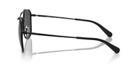 Thumbnail for COACH Sunglasses HC 7164 934487 Cr626 Satin Black Grey Solid