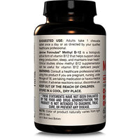 Thumbnail for Jarrow Formulas Methyl Vitamin B12 5000 mcg - 60 Chewable Tablets, Naturally Fruit Flavored- Bioactive B12 Vitamin - Supports Cellular Energy Production, Brain Health & Metabolism - 60 Servings