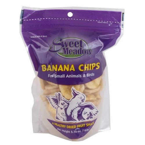 Sweet Meadow 688408 Banana Chips Treat For Small Animals, 5.75-Ounce