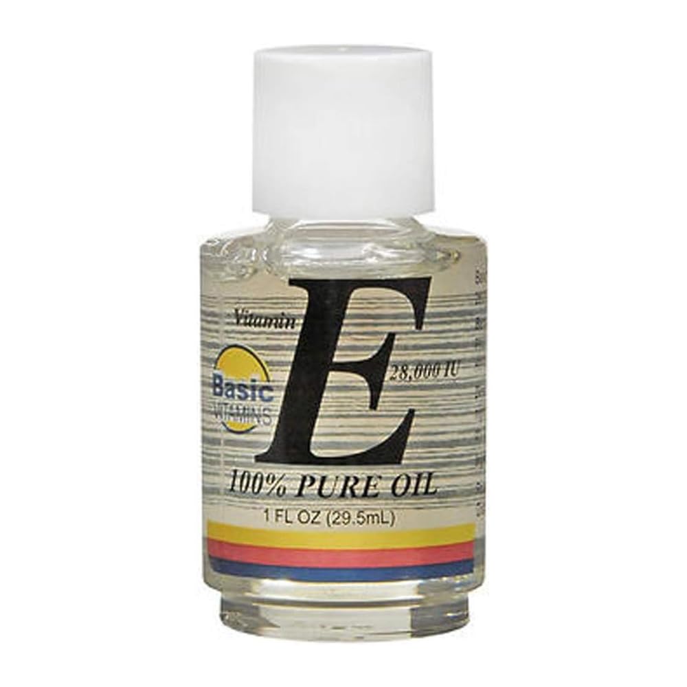 Basic Vitamins Vitamin E Oil 28,000 IU - 1 oz, Pack of 2