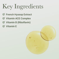 Thumbnail for ARENCIA Hyssop Glow Sheet Mask, 5 Pack, Hydrating, Glowing, Boosting, Repairing for younger looking skin with Vitamin A,C,E