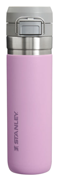 Thumbnail for STANLEY Quick Flip GO Water Bottle 24 oz | Push Button Lid | Leakproof and Packable for Travel and Sports | Insulated Stainless Steel | BPA-Free | Lilac 2.0