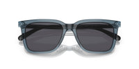 Thumbnail for Coach HC8385U Universal Fit Sunglasses, Transparent Blue/Blue Solid, 54 mm