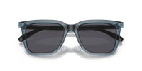 Thumbnail for COACH HC8385U Universal Fit Sunglasses, Transparent Blue/Blue Solid, 54 mm