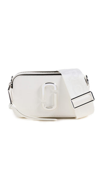 Marc Jacobs Women's The Snapshot DTM Camera Bag, White, One Size