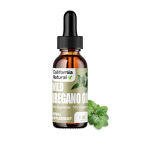 Thumbnail for Wild Oregano Oil 1oz Bottle - California Natural - Immune System & Digestive Support - Promote Gut Health & Healthy Digestion - 100% Vegetarian - 70% Carvacrol - Herbal Supplement - 1oz