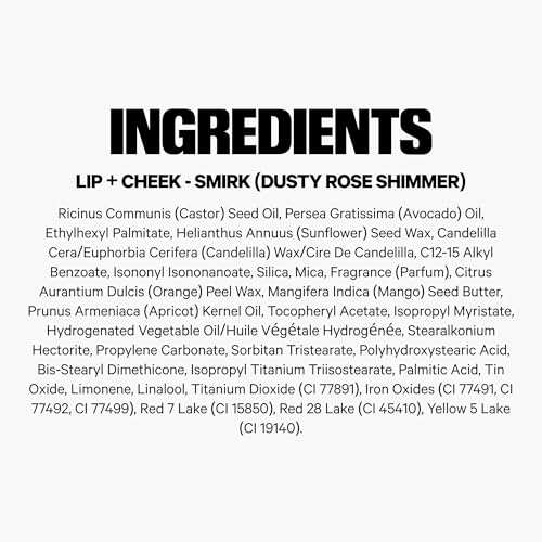 Milk Makeup Lip + Cheek Stick â€“ Multi-Use Cream Blush + Lip Color with Mango Butter, Avocado Oil + Apricot Oil â€“ Hydrating, Buildable, Long-Lasting, Vegan Formula â€“ Smirk, 0.21 oz
