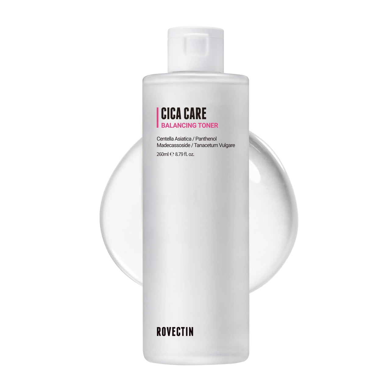 [Rovectin] CICA Care Purifying Toner - Soothing Facial Toner for Sensitive and Irritated Skin with Houttuynia Cordata Extract and Madecassoside (8.8 Fl. oz)