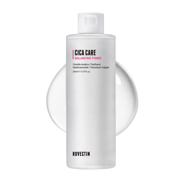 [Rovectin] CICA Care Purifying Toner - Soothing Facial Toner for Sensitive and Irritated Skin with Houttuynia Cordata Extract and Madecassoside (8.8 Fl. oz)