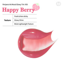 Thumbnail for Peripera Ink Mood Glowy Tint | Lip-Plumping, Naturally Moisturizing, Lightweight, Glow-Boosting, Long-Lasting, Comfortable, Non-Sticky, No White Film (030 HAPPY BERRY)