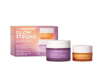 Thumbnail for Olehenriksen Hunt for Hydration Mini Moisturizer & Eye Cream Duo Holiday Gift Set:: Banana Bright+ Eye Crème and Strength Trainer Peptide Boost Moisturizer