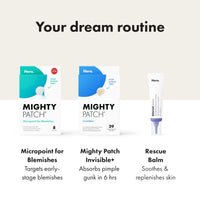 Thumbnail for Mighty Patch™ Invisible+ Patch - Daytime Hydrocolloid Acne Pimple Patches for Covering Zits and Blemishes, Ultra Thin Spot Stickers for Face and Skin (24 Medium and 15 Small Patches)