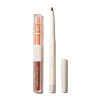 Thumbnail for SHEGLAM Soft 90'S Glam 3-In-1 Lip Liner Moisturizing Plant Extracts Long Lasting Liquid Lipstick Plumping Lip Gloss Makeup Set - Haute Cocoa