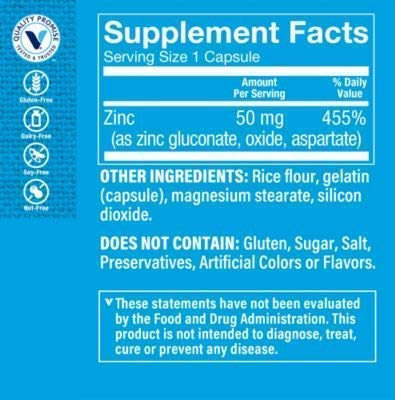 Zinc 50mg and Vitamin D3 2000IU Softgel Bundle, Supports Healthy Immune Function, Bone Immune Health, Gluten Free by The Vitamin Shoppe