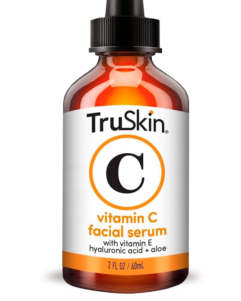 TruSkin Vitamin C Serum For Face â€“ Anti Aging Formula with Vitamin C, Hyaluronic Acid, Vitamin E â€“ Brightening Serum â€“ Improve Appearance of Dark Spots, Tone, Fine Lines & Wrinkles, 2 Fl Oz