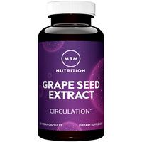 Thumbnail for MRM Nutrition Grape Seed Extract Supplement - for Women & Men, Proanthocyanidins for Healthy Antioxidant & Circulatory Support, Grapeseed Capsules, Vegan, Gluten‑Free, Non‑GMO - 100 Servings