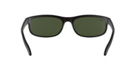 Thumbnail for Ray-Ban Mens RB2027 Predator 2 Rectangular Sunglasses, Black/ Matte Black/G-15 Green, 62 mm