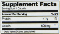 Thumbnail for 21st Century Gelatin 600mg, 100 Capsules
