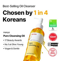 Thumbnail for MANYO Pure Cleansing Oil, Natural Oil Cleanser for Face, Makeup Blackhead Remover, Korean Skin Care, 6.76 fl oz (200ml)