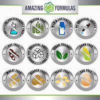 Thumbnail for Amazing Formulas Quercetin 500mg 120 Veggie Capsules Supplement - Non-GMO - Gluten Free - Supports Overall Health & Well Being