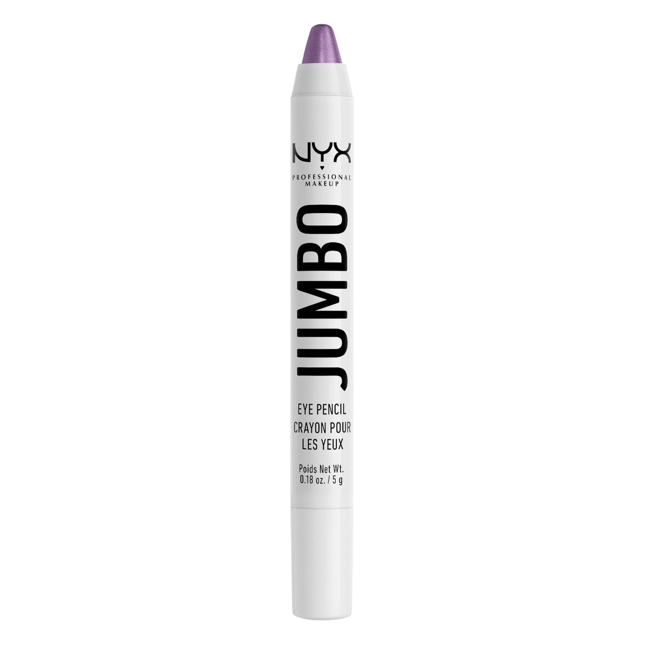 NYX PROFESSIONAL MAKEUP Jumbo Eye Pencil, Blendable Eyeshadow Stick & Eyeliner Pencil - Eggplant (Violet)