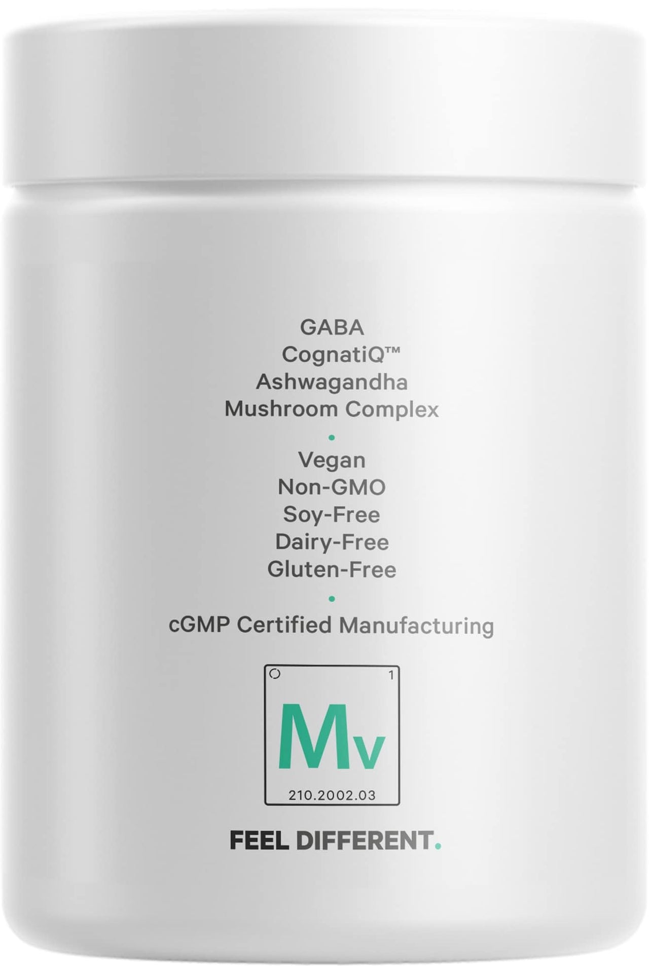 Codeage Meditate Vitamins+ Supplement - CognatiQ, DHH-B, GABA, Ashwagandha, Organic Mushrooms, Blueberries - BDNF Brain Pills and Neuroprotein - Vegan, Non-GMO, Gluten-Free - 60 Capsules