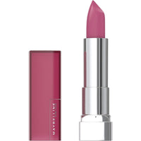 Thumbnail for Maybelline Color Sensational Lipstick, Lip Makeup, Matte Finish, Hydrating Lipstick, Nude, Pink, Red, Plum Lip Color, Lust for Blush, 1 Count