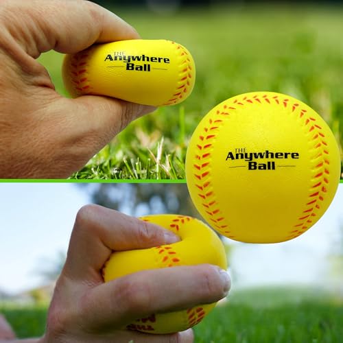 The Anywhere Ball Baseball/Softball Foam Training Ball (12 Pack)