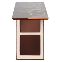 Thumbnail for Juvia's Place Bronzed Duo Bronzer Deep Dark - Soft Matte Bronzer, Contour, Pressed, Long-Wearing & Buildable Bronzing Powder - Suitable for Very Dark to Rich Chocolate Skin Tone