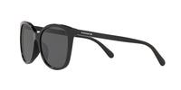Thumbnail for Coach HC8271U Universal Fit Sunglasses, Black/Dark Grey, 57 mm
