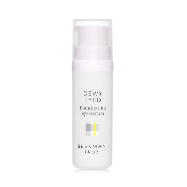 Beekman 1802 Dewy Eyed Illuminating Eye Serum - Fragrance Free - 0.5 oz - Reduces Puffiness & Dark Circles - With Goat Milk & Aloe Vera - Good for Sensitive Skin - Cruelty Free