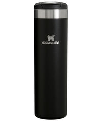 Thumbnail for Stanley AeroLight Transit Bottle 20 oz | Locking Drink Through Lid | Leak Resistant Water Bottle or Coffee Travel Mug | Lightweight Insulated Stainless Steel | BPA-Free | Black