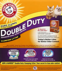 Thumbnail for Arm & Hammer Double Duty Clumping Cat Litter, 40lb Box