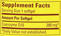Thumbnail for Nature Made CoQ10 Coenzyme Q10 200 mg - 2 Bottles, 140 Softgels Each