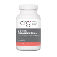 Thumbnail for Nutricology Calcium Magnesium Citrate Supplement - Bone Health, with Calcium Citrate, Pure, Well-Absorbed, Vegetarian Capsules - 100 Count