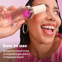 Thumbnail for eos Cashmere Body Mist, Strawberry Dream, Body Spray for Women, Strawberry Perfume, Hair Mist, Moisturizing, Hyaluronic Acid, Glycerin, Vegan, Cruelty-free, 6 fl oz
