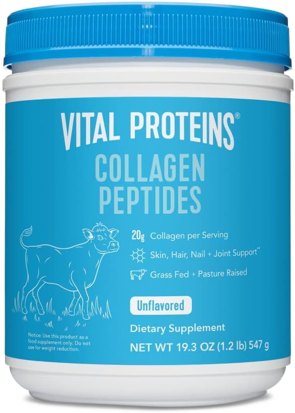 Vital Proteins, Unflavored Collagen Peptides, 19.3 Ounce