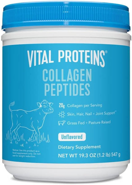 Vital Proteins, Unflavored Collagen Peptides, 19.3 Ounce