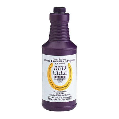 Red Cell Vitamin-Iron-Mineral Supplement for Horses 32 Oz by Horse Health Products