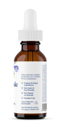 Thumbnail for ASUTRA Hyaluronic Acid Serum for Face, 1 fl oz (Pack of 2)- Vitamin C & E, Aloe, Green Tea, Geranium & Jojoba Oil, Plumping Face Serum, Hydrating Facial Skin Care