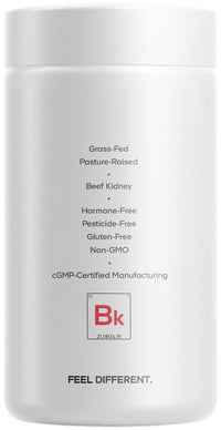 Thumbnail for Codeage Grass Fed Beef Kidney Supplement - Freeze Dried, Non-Defatted, Desiccated Glandulars Nutrition Bovine Pills – Pasture Raised Beef Vitamins - Non-GMO -180 Capsules