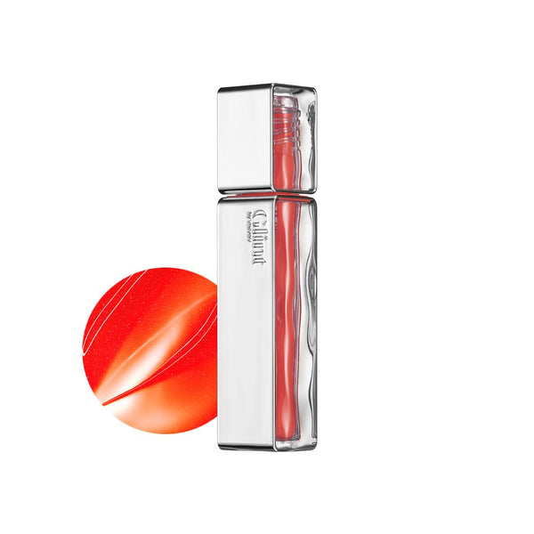 Glint Tint Glosser (Centerpiece, 0.09oz) - Hydartions, Moisturizing Plumping Lip Gloss with Radiant Shine, Long Lasting, Korean Skin Care. Provence Rose & Calendula Extract.