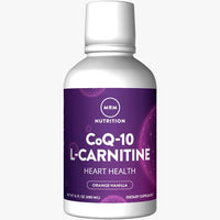 Thumbnail for MRM Nutrition CoQ-10 L-Carnitine Liquid - Orange-Vanilla Flavored Energy and Antioxidant Formula, Naturally Derived CoQ10 and L-Carnitine for Cellular and Heart Health, for Women & Men - 32 Servings
