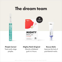 Thumbnail for Mighty Patch Original Patch from Hero Cosmetics - #1 Hydrocolloid Acne Pimple Patches for Face, Shrinking Zits & Whiteheads in 1 Use, Nighttime Spot Pimple Stickers for Face, 75 Count