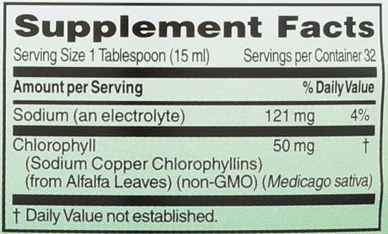 World Organic Chlorophl Mint 50mg