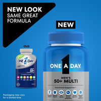 Thumbnail for One A Day Men’s 50+ Healthy Advantage Multivitamin, Multivitamin for Men with Vitamins A, C, E, B6, B12, Calcium and Vitamin D, Tablet, 200 Count (Pack of 1)